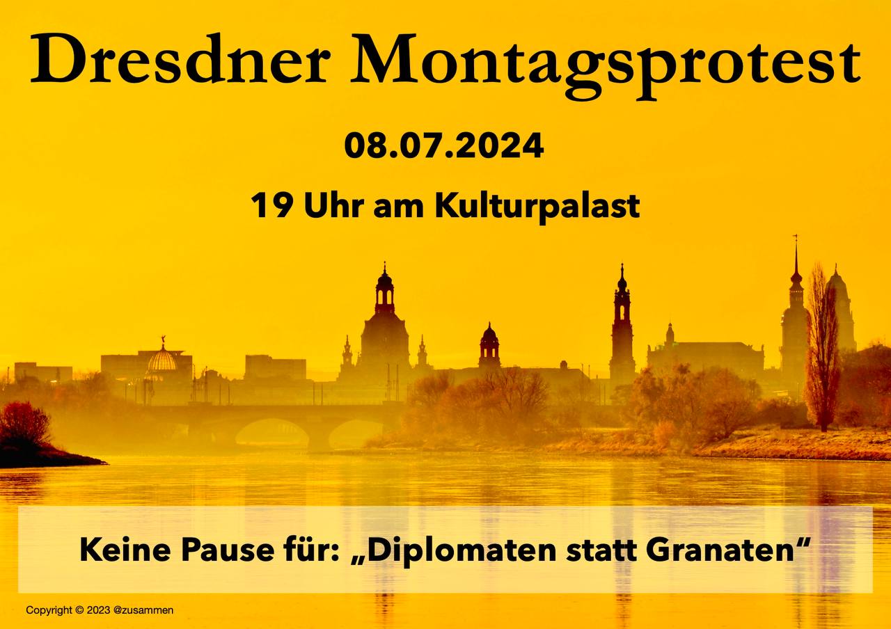 You are currently viewing Dresdener Montagsprotest 8. Juli