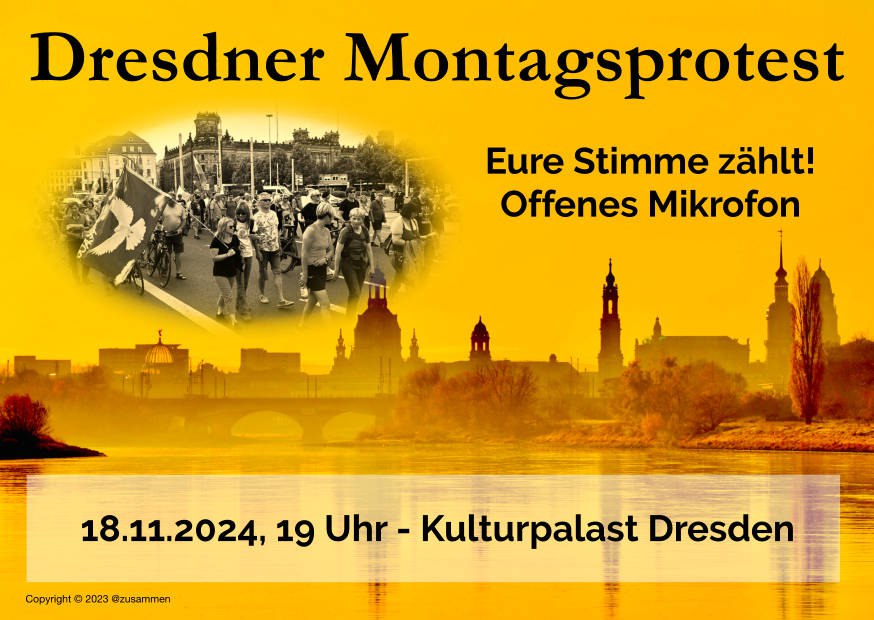 You are currently viewing Dresdener Montagsprotest 18. November