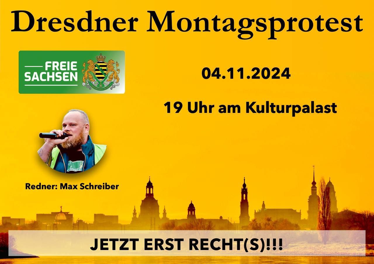 You are currently viewing Dresdener Montagsprotest 4. November