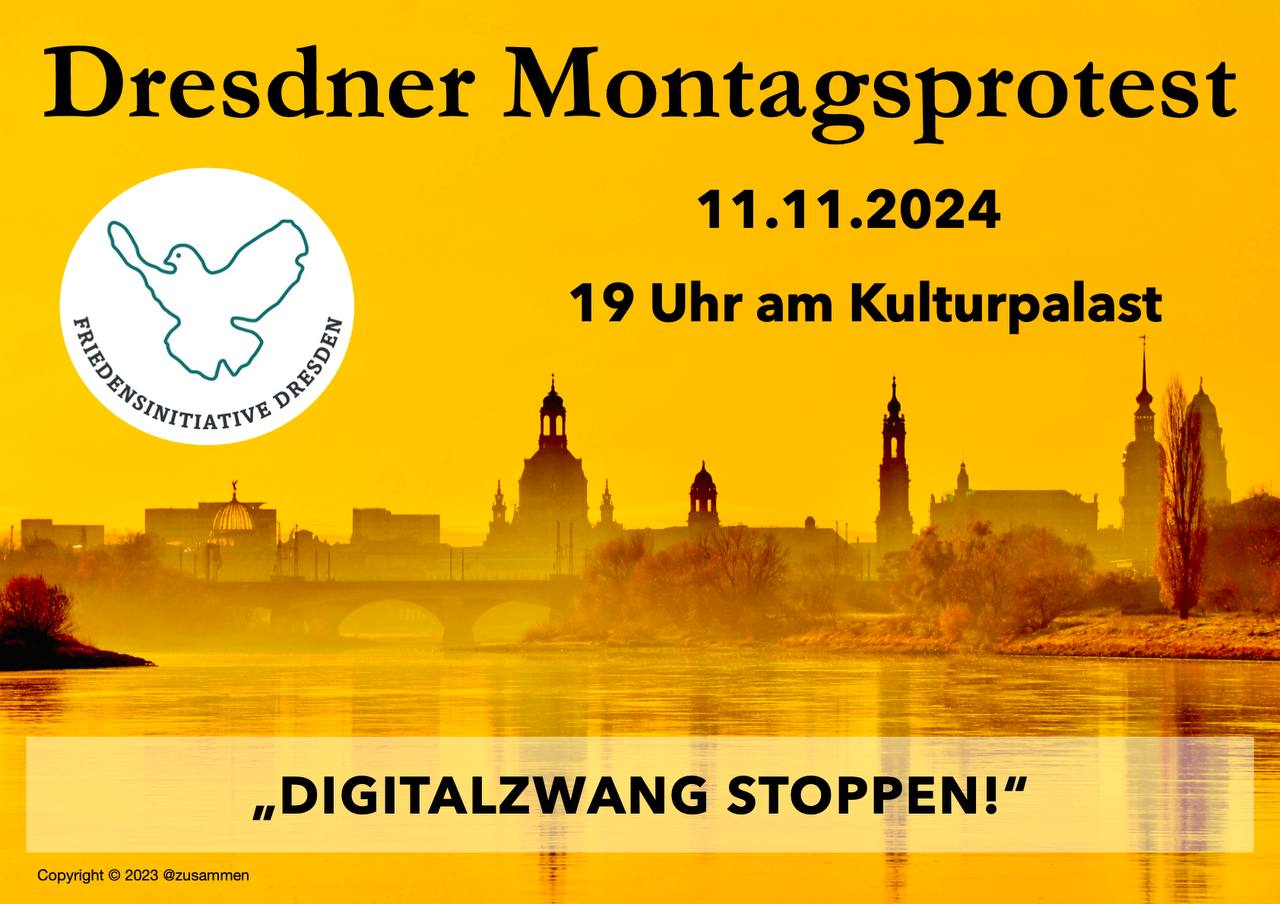 You are currently viewing Dresdener Montagsprotest 11. November