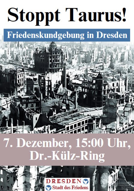 Read more about the article Friedenskundgebung in Dresden